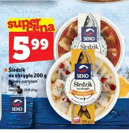 Topaz Śledzik na okrągło Seko oferta