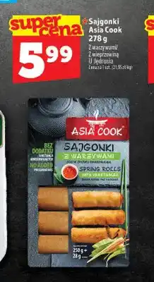 Topaz Sajgonki z warzywami Asia Cook oferta