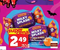 Topaz Cukierki Milky Splash Halloween Roshen oferta
