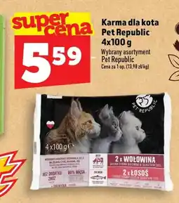 Topaz Karma dla kota Pet Republic 4-pak oferta