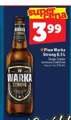 Topaz Piwo Warka Strong oferta