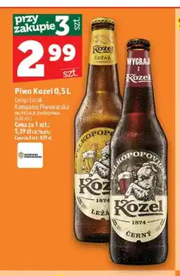 Topaz Piwo Kozel Černý oferta