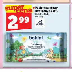 Topaz Papier toaletowy nawilżany Bobini Kids oferta