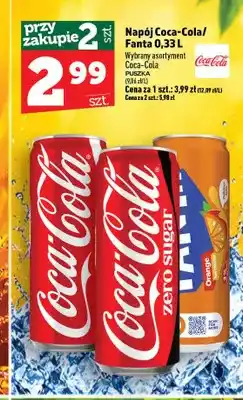 Topaz Napój gazowany Coca-Cola oferta