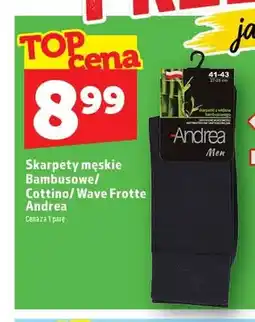 Topaz Skarpety męskie bambusowe Andrea oferta