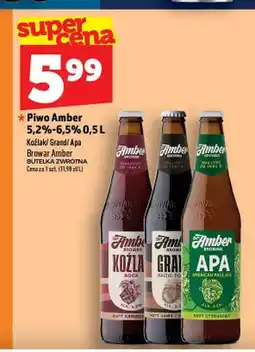 Topaz Piwo Amber Koźlak oferta