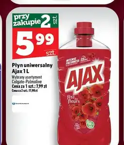 Topaz Płyn uniwersalny Ajax oferta