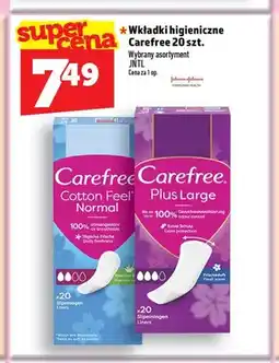 Topaz Wkładki higieniczne Carefree Cotton Feel Normal oferta