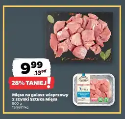 Netto Mięso na gulasz wieprzowy z szynki Sztuka Mięsa oferta