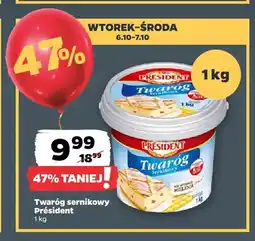 Netto Twaróg sernikowy Président oferta