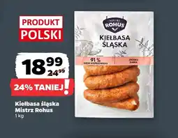 Netto Kiełbasa śląska Mistrz Rohus oferta