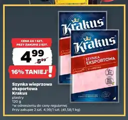 Netto Szynka wieprzowa eksportowa Krakus oferta