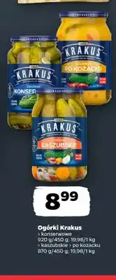 Netto Ogórki Krakus konserwowe oferta