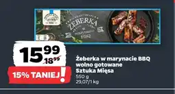 Netto Żeberka w marynacie BBQ wolno gotowane Sztuka Mięsa oferta