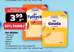 Netto Ser tylżycki w plastrach Miletto oferta
