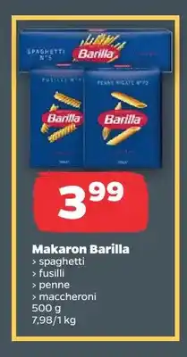 Netto Makaron Barilla spaghetti oferta