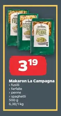 Netto Makaron La Campagna fusilli oferta