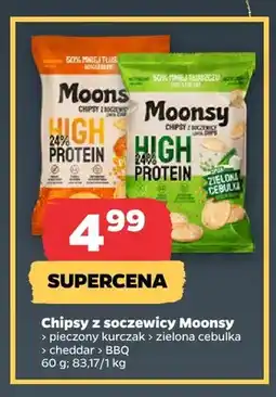 Netto Chipsy z soczewicy Moonsy pieczony kurczak oferta
