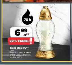 Netto Znicz olejowy oferta