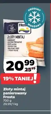 Netto Złoty mintaj panierowany Frosta oferta