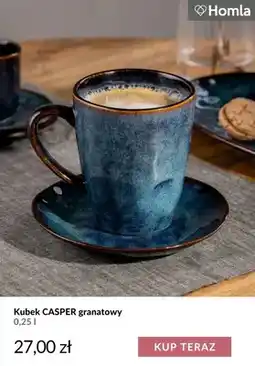 Homla Kubek Casper granatowy 0,25 l Homla oferta
