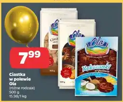 Netto Ciastka w polewie Ola oferta