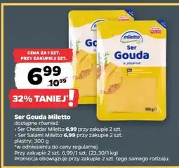 Netto Ser Gouda Miletto oferta