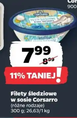 Netto Filety śledziowe w sosie Corsarro oferta