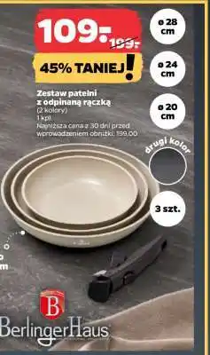 Netto Zestaw patelni z odpinaną rączką oferta