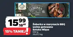 Netto Żeberka w marynacie BBQ wolno gotowane Sztuka Mięsa oferta