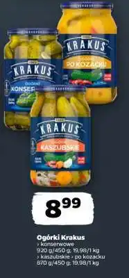 Netto Ogórki Krakus oferta