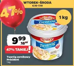 Netto Twaróg sernikowy PRÉSIDENT oferta