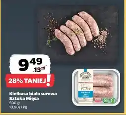 Netto Kiełbasa biała surowa Sztuka Mięsa oferta