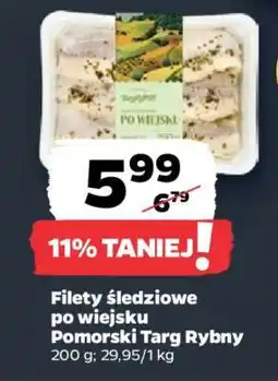 Netto Filety śledziowe po wiejsku Pomorski Targ Rybny oferta