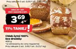 Netto Chleb żytni 100% bez drożdży oferta