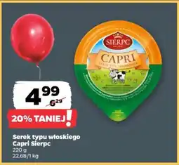 Netto Serek typu włoskiego Capri Sierpc oferta
