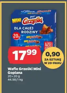 Netto Wafle Grześki Mini Goplana oferta