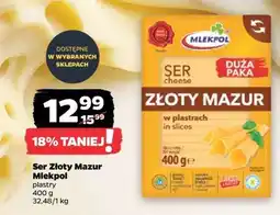 Netto Ser Złoty Mazur MLEKPOL oferta
