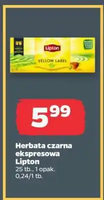 Netto Herbata czarna ekspresowa Lipton oferta