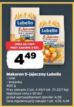 Netto Makaron 5-jajeczny Lubella oferta