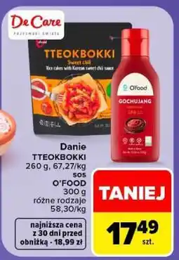 Carrefour Danie TTEOKBOKKI oferta