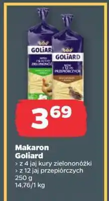 Netto Makaron Goliard oferta