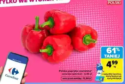 Carrefour Polska papryka czerwona oferta
