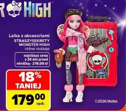 Carrefour Lalka z akcesoriami STRASZYSEKRETY MONSTER HIGH oferta