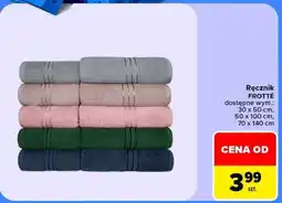 Carrefour Ręcznik frottè oferta