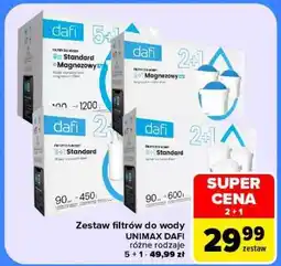 Carrefour Zestaw filtrów do wody UNIMAX DAFI oferta
