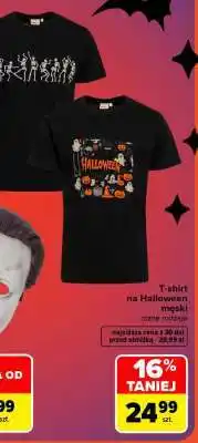 Carrefour T-shirt na Halloween męski oferta