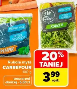 Carrefour Rukola myta oferta