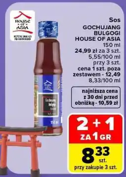 Carrefour Sos GOCHUJANG BULGOGI HOUSE OF ASIA oferta
