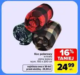 Carrefour Koc polarowy oferta